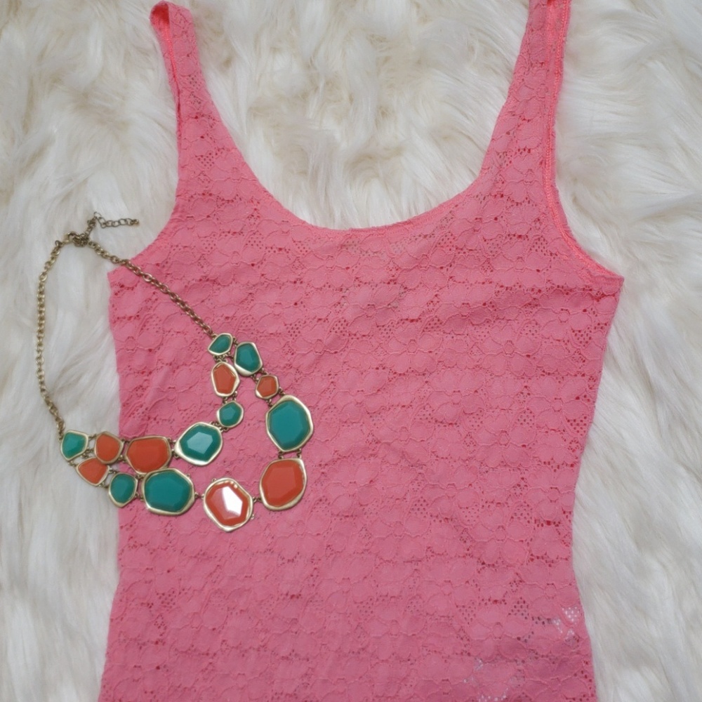 Hollister lace tank